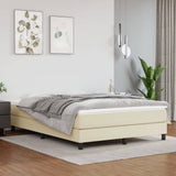 vidaXL Boxspring bed kunstleer zwart 80x200 cm