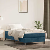 vidaXL Boxspring bed 80x200 cm fluweel lichtgrijs