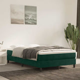 vidaXL Boxspring bed 80x200 cm fluweel lichtgrijs