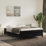 vidaXL Boxspring bed 80x200 cm fluweel lichtgrijs