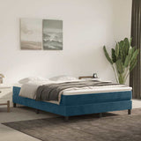 vidaXL Boxspring bed 80x200 cm fluweel lichtgrijs