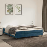 vidaXL Boxspring bed 80x200 cm fluweel lichtgrijs