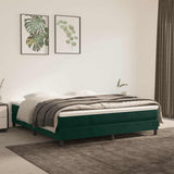 vidaXL Boxspring bed 80x200 cm fluweel lichtgrijs