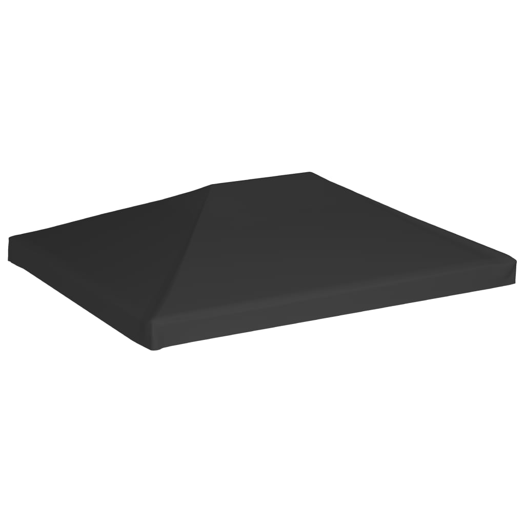 vidaXL Gazebo Roof 270 g/m² 3x3 m black
