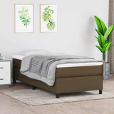 vidaXL Boxspring bed 80x200 cm stof lichtgrijs