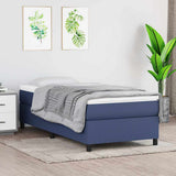 vidaXL Boxspring bed 80x200 cm stof lichtgrijs