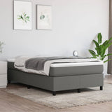 vidaXL Boxspring bed 80x200 cm stof lichtgrijs