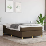 vidaXL Box spring bed 80x200 cm fabric light grey