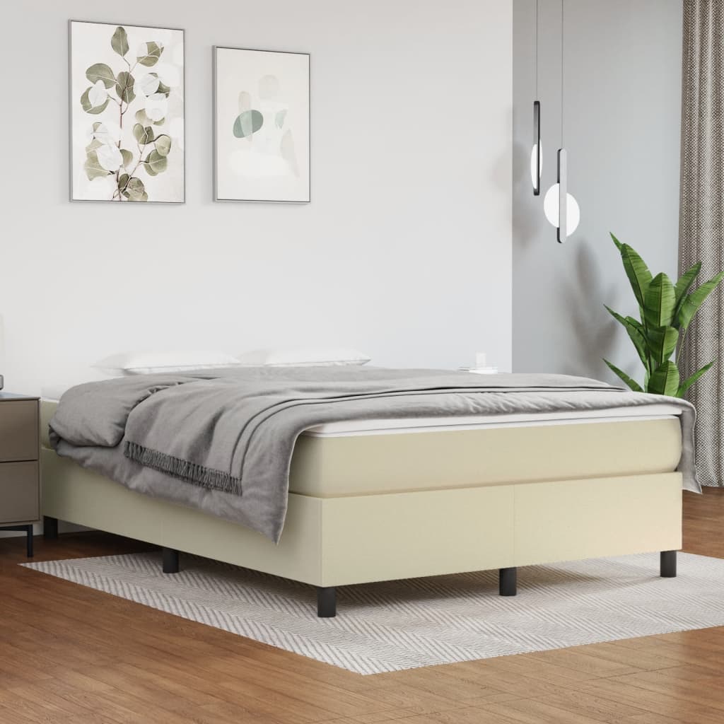 vidaXL Boxspring bed kunstleer zwart 80x200 cm