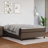 vidaXL Boxspring bed kunstleer zwart 80x200 cm