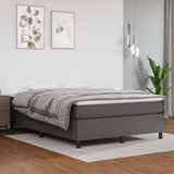 vidaXL Boxspring bed kunstleer zwart 80x200 cm
