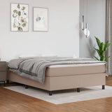 vidaXL Boxspring bed kunstleer zwart 80x200 cm