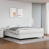 vidaXL Boxspring bed kunstleer zwart 80x200 cm