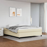 vidaXL Boxspring bed kunstleer zwart 80x200 cm
