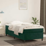 vidaXL Boxspring bed 80x200 cm fluweel lichtgrijs