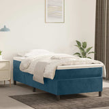 vidaXL Boxspring bed 80x200 cm fluweel lichtgrijs