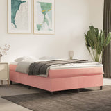 vidaXL Boxspring bed 80x200 cm fluweel lichtgrijs