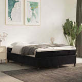 vidaXL Boxspring bed 80x200 cm fluweel lichtgrijs
