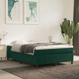 vidaXL Boxspring bed 80x200 cm fluweel lichtgrijs