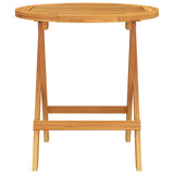 vidaXL Bistrotafel Ø46x47 cm massief acaciahout