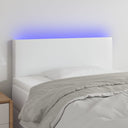 vidaXL Panneau de porte LED 80x5x78/88 cm noir artistique