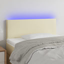vidaXL Panneau de porte LED 80x5x78/88 cm noir artistique