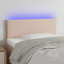 vidaXL Panneau de porte LED 80x5x78/88 cm noir artistique