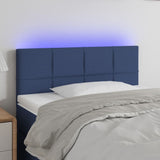 vidaXL Hoofdbord LED 80x5x78/88 cm stof lichtgrijs
