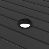 vidaXL Garden Table 81.5x81.5x72 cm Steel Anthracite