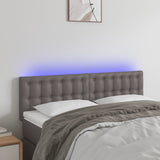 vidaXL Hoofdbord LED 80x5x78/88 cm kunstleer zwart