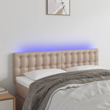 vidaXL Hoofdbord LED 80x5x78/88 cm kunstleer zwart