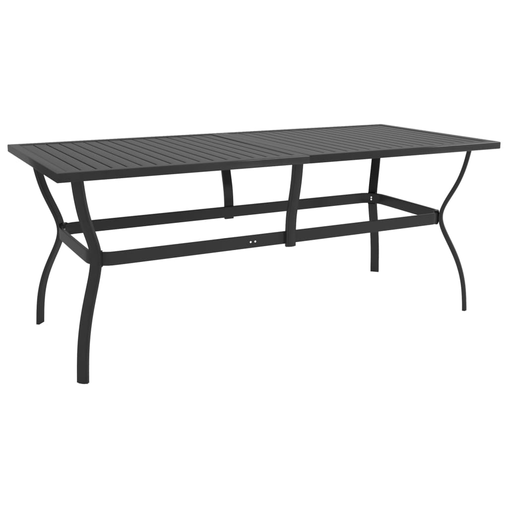 vidaXL Garden Table 81.5x81.5x72 cm Steel Anthracite
