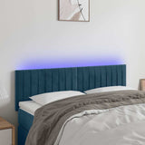vidaXL LED Headboard 80x5x78/88 cm Velvet Light Grey