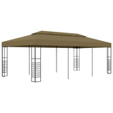 vidaXL Prieel 180 g/m² 3x4 m taupe