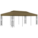 vidaXL Prieel 180 g/m² 6x3 m taupe