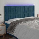 vidaXL LED Headboard 80x5x78/88 cm Velvet Light Grey