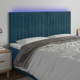 vidaXL LED Headboard 80x5x78/88 cm Velvet Light Grey