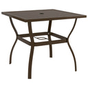 vidaXL Garden Table 81.5x81.5x72 cm Steel Anthracite