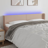 vidaXL Hoofdbord LED 83x16x78/88 cm kunstleer zwart