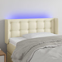 vidaXL Panneau de porte LED 83x16x78/88 cm noir artistique