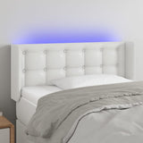vidaXL Hoofdbord LED 83x16x78/88 cm kunstleer zwart