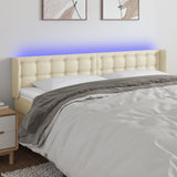 vidaXL Hoofdbord LED 83x16x78/88 cm kunstleer zwart