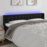 vidaXL Hoofdbord LED 83x16x78/88 cm kunstleer zwart