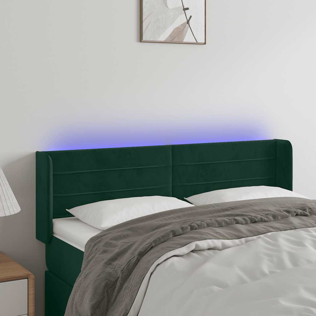 vidaXL Panneau de porte LED 83x16x78/88 cm poignées d'éclairage