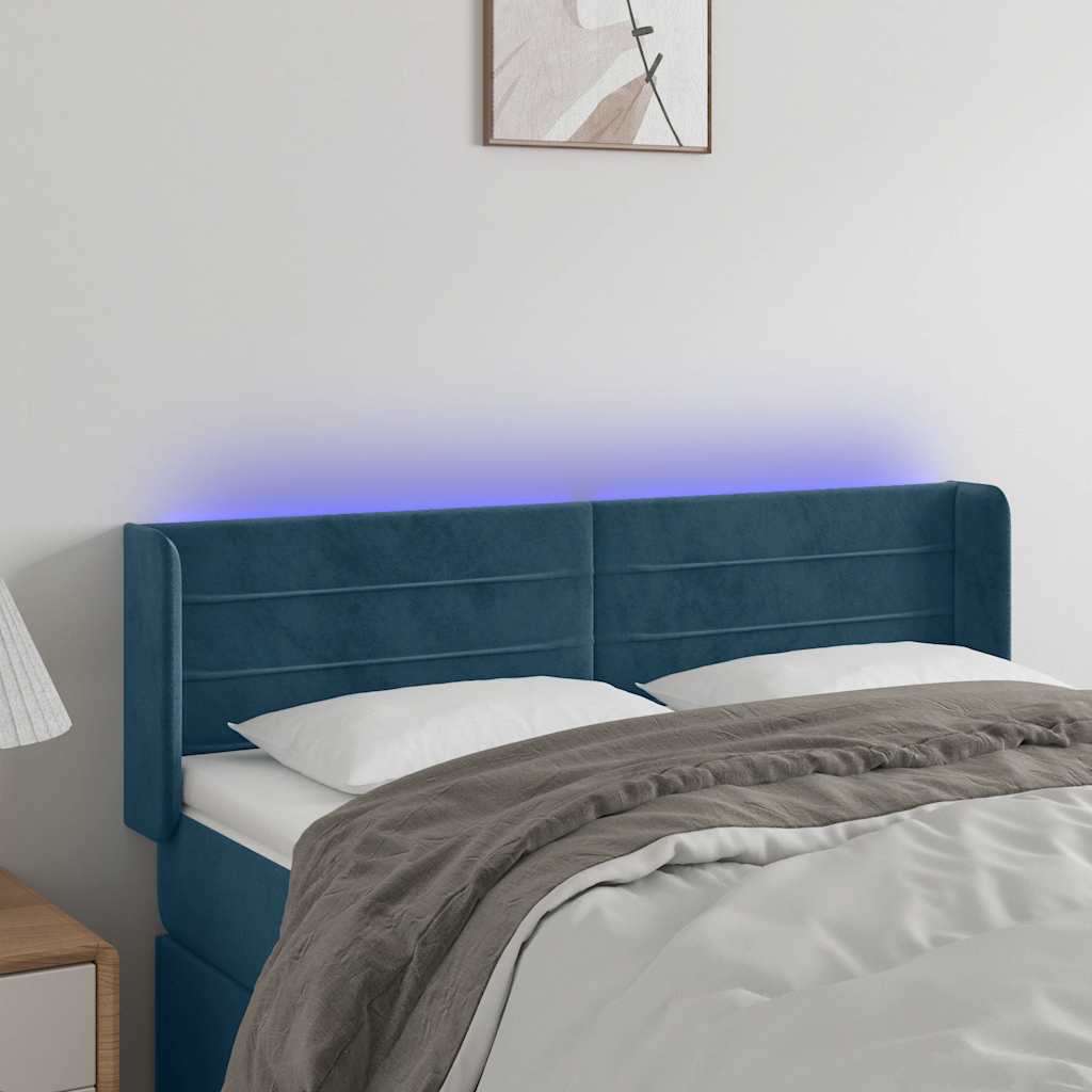 vidaXL Panneau de porte LED 83x16x78/88 cm poignées d'éclairage