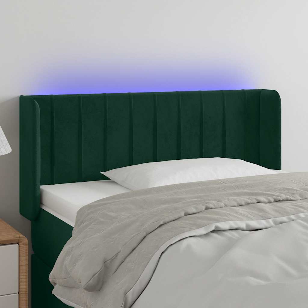 vidaXL Panneau de porte LED 83x16x78/88 cm poignées d'éclairage