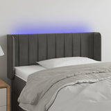 vidaXL Panneau de porte LED 83x16x78/88 cm poignées d'éclairage