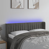 vidaXL Panneau de porte LED 83x16x78/88 cm poignées d'éclairage