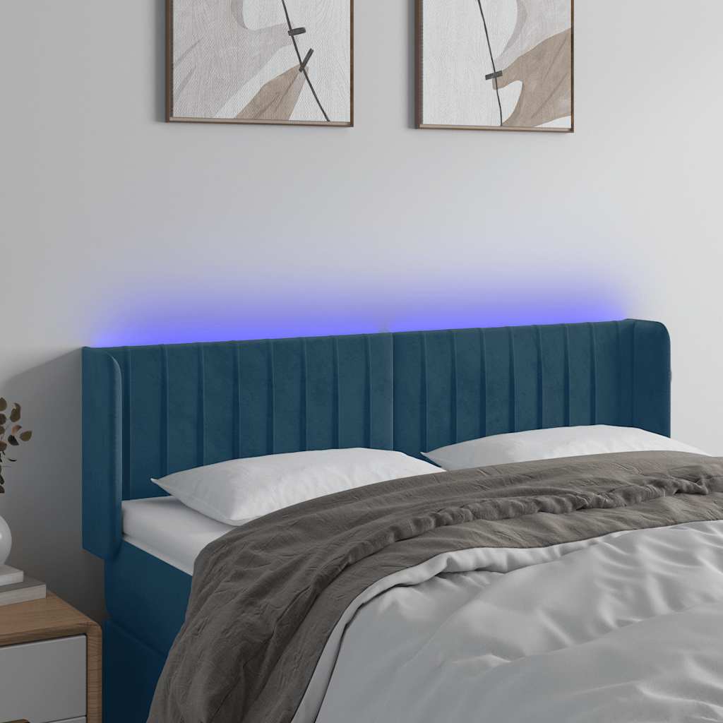 vidaXL Panneau de porte LED 83x16x78/88 cm poignées d'éclairage