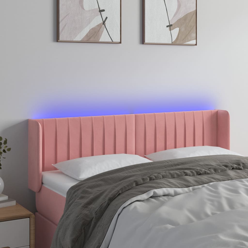 vidaXL Panneau de porte LED 83x16x78/88 cm poignées d'éclairage